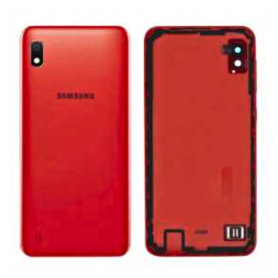 Dos, Coque - Vitre arrière Samsung Galaxy A01 Rouge (Original Démonté) - Grade A, prix de gros.