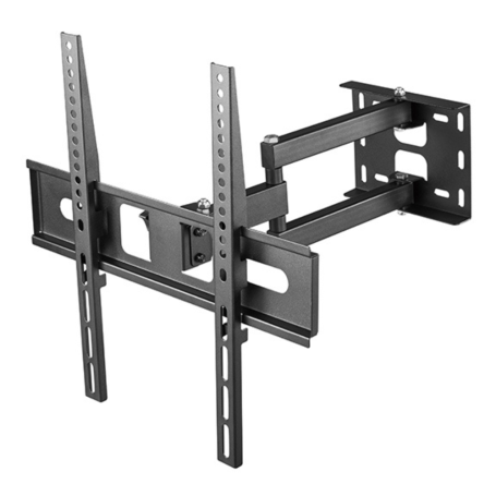 Superior Adjustable Wall-Mount TV Bracket Extra Slim for 32-55 Inch Screens Holds Up to 35 kg