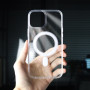 Transparent Case with MagSafe for iPhone X - 16 Pro Max