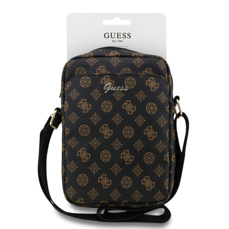Sacoche, Pochette, Étui - 8 pouces Mini sac bandoulière pour tablette Peony PU Script Guess GUTB8PGPOSGNK – Noir, prix de gros.