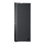 Fridge, Refrigerator - LG GSJV90MCAE Black American-Style Refrigerator - Used, wholesale price