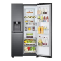 Frigo, Congélateur - Réfrigérateur américain LG GSJV90MCAE Noir - Occasion, prix de gros.