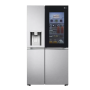 Fridge, Freezer - LG GSXV90MBAE Silver American-Style Refrigerator - Used, wholesale price