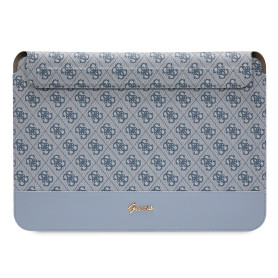 Laptop Case - Guess 4G Stripe Metal Logo Computer Sleeve GUCS14PS4SGW - 14" Blue, wholesale price