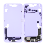 Coque, Équipement - Châssis iPhone 14 Violet sans Vitre Arrière sans Batterie (Origine Demonté) - Grade AB, prix de gros.