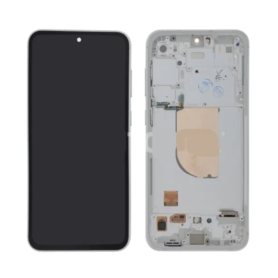 Screen, Display - Galaxy S23 FE (S711B) Screen + White Frame (Original Refurbished), wholesale price
