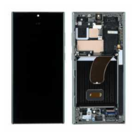 Display, Screen - Galaxy S23 Ultra (S918B) screen + black frame (Original Refurbished), wholesale price