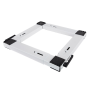 Antivibration Base, Support - Universal Antivibration Support with Wheels for Washing Machine and Dryer - 37 to 62cm - Max 250kg