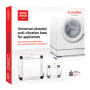 Stabilisateur, Socle Mobile - Support Universel Antivibration à Roulettes pour Lave-Linge et Sèche-Linge - 37 à 62cm - Max 250kg