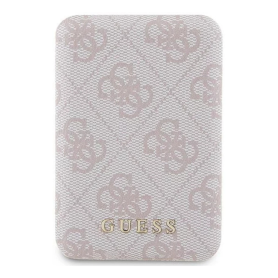Batterie externe, Chargeur portable - Power Bank PU MagSafe 5000 mAh Guess GUPB5FP4EMGP - Rose, prix de gros.
