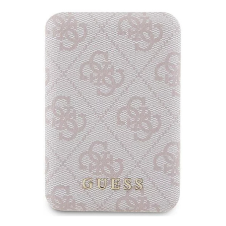 Batterie externe, Chargeur portable - Power Bank PU MagSafe 5000 mAh Guess GUPB5FP4EMGP - Rose, prix de gros.