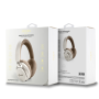 Headphones, Earphones - Wireless Bluetooth ANC/ENC Headphones with Metal Logo GUESS GUBHC22PSBCSMW - Brown/Silver, wholesale pri