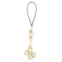 Jewelry Accessory - 4G Glitter Charm GUESS GUCPM4GID – Gold, wholesale price