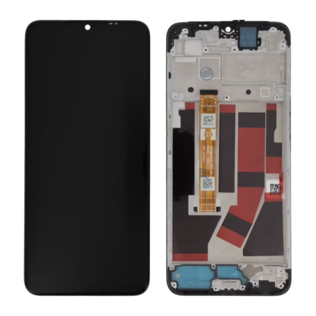 Screen, Display - OPPO A57 4G (2022) Black Screen with Frame (Original Pack), wholesale price