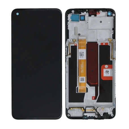 Screen, Display - OPPO A74 / A54 5G (2021) Black Screen with Frame (Original Pack), wholesale price