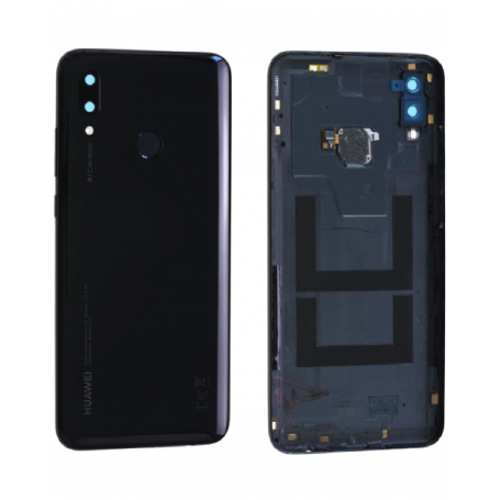 Vitre arrière HUAWEI P Smart 2019 Noir - Avec logo + Adhesif