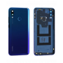 Vitre arrière HUAWEI P Smart 2019 Blue - Avec logo + Adhesif