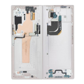 Display, Screen - Samsung Galaxy Z Fold 6 5G (F956B) Pink Inner Screen + Chassis (Service Pack) - GH82-35042B, wholesale price