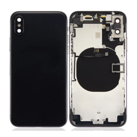 Empty Frame iPhone X Black Grade AB Origin Disassembled - Affordable Replacement Parts