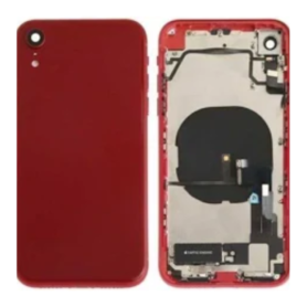 Charging Port, Dock Connector - iPhone XR Red Chassis Charging Connector without Battery (Original Disassembled) Grade AB, whole