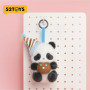 Stuffed Animal, Plush Toy - Blind Box Panda Roll Party Series Polyester 52TOYS Plush Toy - 12 cm, wholesale price
