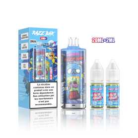 Vape, Cigarette électronique - RAZZBAR 30K Puffs - Raisin bleu, prix de gros.