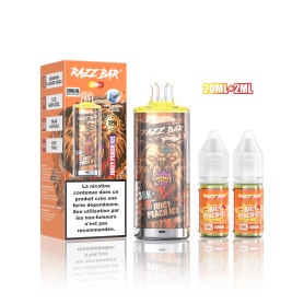 Vape Pen, E-Cigarette - RAZZBAR 30K+ Puffs - Juicy Peach Ice, wholesale price