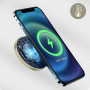 Charging Pad, Power Adapter - Wireless Charger Magsafe 15W USB-C Guess GUCBMSLRD - Gold, wholesale price