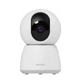 Surveillance Camera, Security Camera - Smart Camera C1 1080P Full HD with Night Vision – ORVIBO SC40PT 7.6 × 7.2 × 11.8 cm – Whi