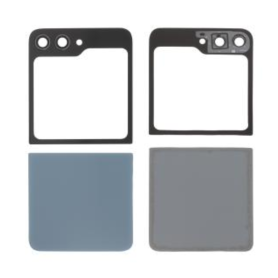 Back Glass, Rear Cover - copy of Complete Rear Glass for Galaxy Z Flip5 (F731B) Graphite (No logo), wholesale price