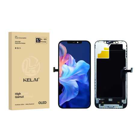 Écran, Display - Ecran iPhone 12 Pro Max (Soft OLED) KELAI - Support IC Change - Taille et Épaisseur d’Origine, prix de gros.
