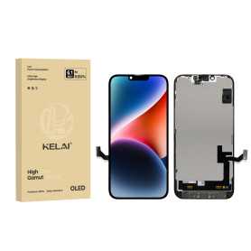Écran, Display - Ecran iPhone 14 (Soft OLED) KELAI - Support IC Change - Taille et Épaisseur d’Origine, prix de gros.