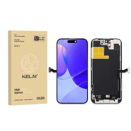 Écran, Display - Ecran iPhone 14 Pro (Hard OLED) KELAI - Support IC Change - Taille et Épaisseur d’Origine, prix de gros.