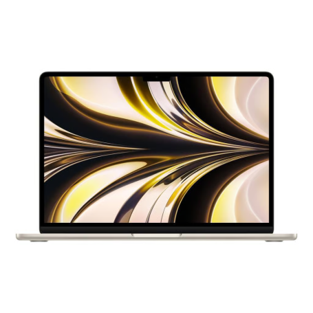 Ordinateur Portable, Ultrabook - MacBook Air 13" 2022 A2681 - 8 Go/1 To SSD - Apple M2 - Lumière Stellaire - AZERTY - Grade A sa