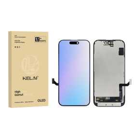 Écran, Display - Ecran iPhone 15 (Hard OLED) KELAI - Support IC Change - Taille et Épaisseur d’Origine, prix de gros.