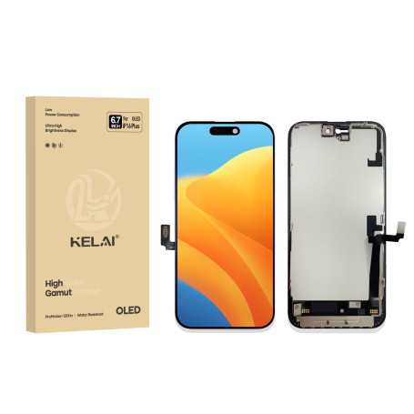 Screen, Display - Screen iPhone 16 Plus (Hard OLED) KELAI - Support IC Change - Original Size and Thickness, wholesale price
