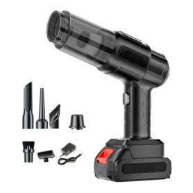 Auto Vacuum, Dust Buster - Mini Cordless Rechargeable Car Vacuum Cleaner, Powerful, Portable with Large Capacity Battery – 270×7