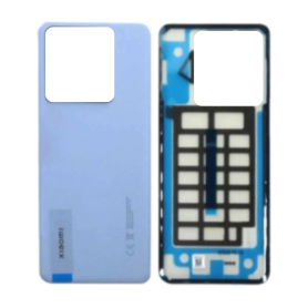 Rear Cover, Back Glass - Xiaomi 13T Blue Rear Glass without Lens Frame (Original Disassembled) - Grade A, wholesale price