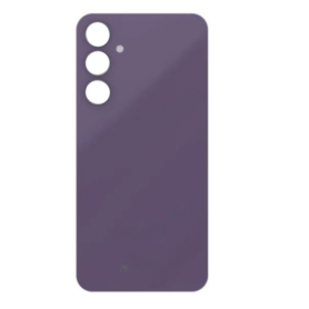 Back Glass, Rear Cover - Samsung Galaxy S23 FE 5G (S711B) Purple Rear Glass (Original Removed) Without Lens Frame - Grade A, who