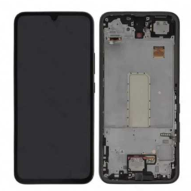 Écran, Display - Ecran Samsung Galaxy A34 5G (A346B) Violet + Châssis (Original Démonté) - Grade A, prix de gros.