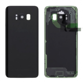 Back Glass, Rear Cover - Samsung Galaxy S8 Plus Rear Glass (G955F) Black (Original Disassembled) - Grade B, wholesale price