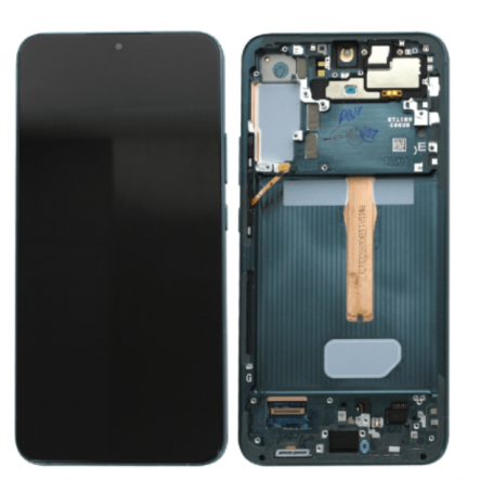 Screen, Display - Samsung Galaxy S22 Plus (S906) Green Screen + Frame (Original Disassembled) - Grade A, wholesale price
