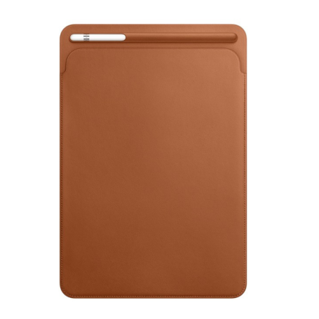 Étui, Pochette - Coque de Protection pour iPad Pro 10,5" Housse en cuir véritable Apple (Apple) - MPU12ZM/A - Marron, prix de gr