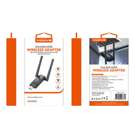 Clé WiFi, Dongle, Antenne - Adaptateur WiFi 6 USB Dual Band 1800 Mbps Xssive XSS-WSTK01, prix de gros.