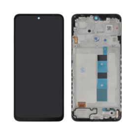 Display, Screen - Redmi Note 12 4G Black Screen + Chassis (Original Refurbished), wholesale price