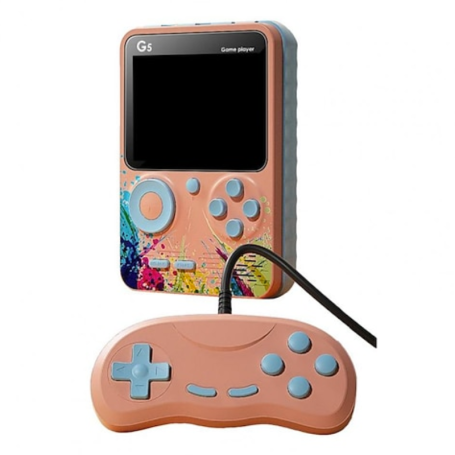 Console de jeux, Gaming Portable - Console de Jeu Vidéo Portable G5 Écran IPS 3" - Rose, prix de gros.