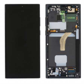 Screen, Display - Samsung Galaxy S22 Ultra (S908B) Green Screen Frame (Original Disassembled) - Grade B, wholesale price