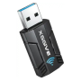 Wireless Adapter, Network Card - Dual Band USB WiFi Adapter 1300M USB 3.0 Dual Antenna Xssive XSS-WSTK02, wholesale price