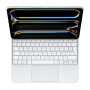 Accessory, Gadget - Cover/Keyboard Magic Keyboard for iPad Pro 13 M4/M5 MWR43F/A - USB-C - AZERTY - White (Apple), wholesale pri