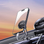 Car Mount, Phone Holder - Xssive XSS-CH123 Magnetic Car Dashboard Mount with Double Ball Joint, Zinc Alloy, and Powerful Magnet,